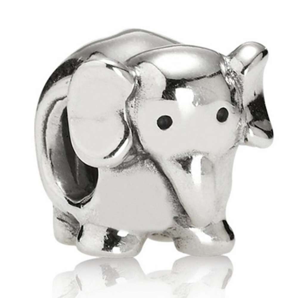 Retired Pandora Sterling Silver Elephant Charm